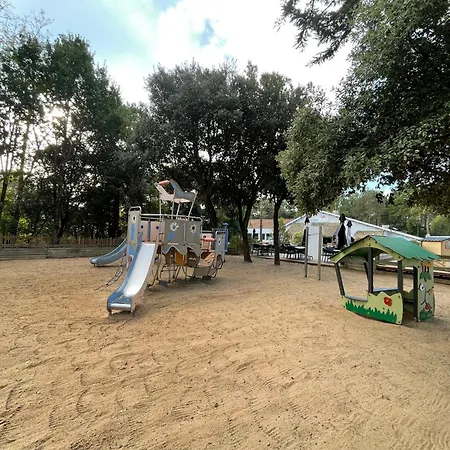 Sejour Famille En Vendee - Mobil 4 Personnes Avec Terrasse & Piscines مكان تخييم سان جان دي مونت