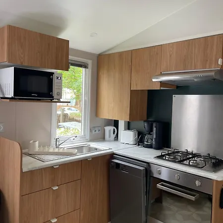 Sejour Famille En Vendee - Mobil 4 Personnes Avec Terrasse & Piscines Campingplads